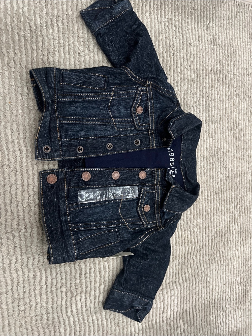 Gap Kids Dark Blue Denim Jacket